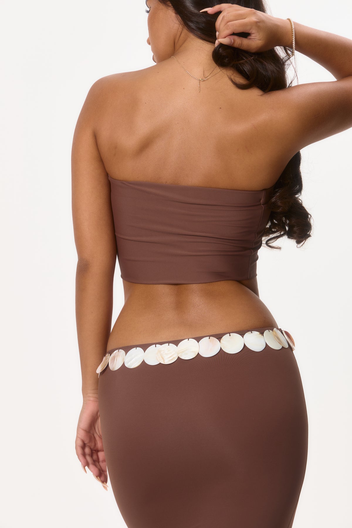 ARVA shell maxi skirt